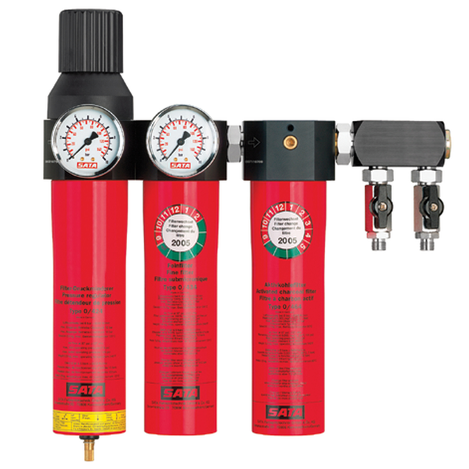 Unité de filtre fin + charb.actif