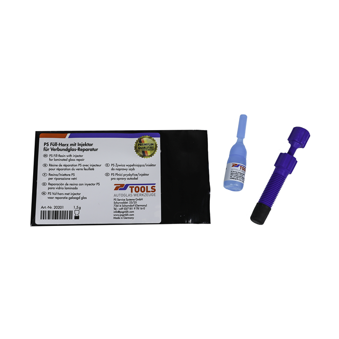 Résine de remplissage avec injecteur