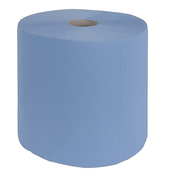 Reinigungspapier blau